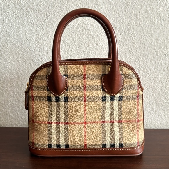 Burberry vintage top handle mini bag - Picture 2 of 6